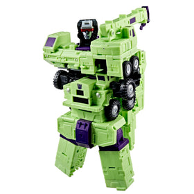 Transformers Studio Series Long Haul in dump-truck mode for rugged play
