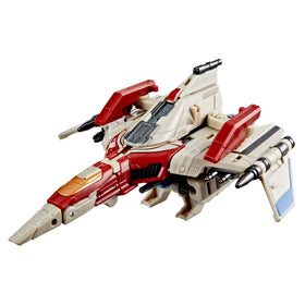 Transformers Studio Series Starscream with articulated head and limbs for dynamic poses.