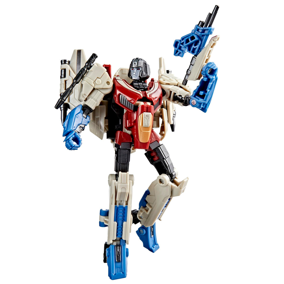 Transformers Studio Series Starscream robot to tetra jet conversion in 30 steps.