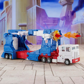 Battle of Autobot City backdrop ready for cinematic displays.
