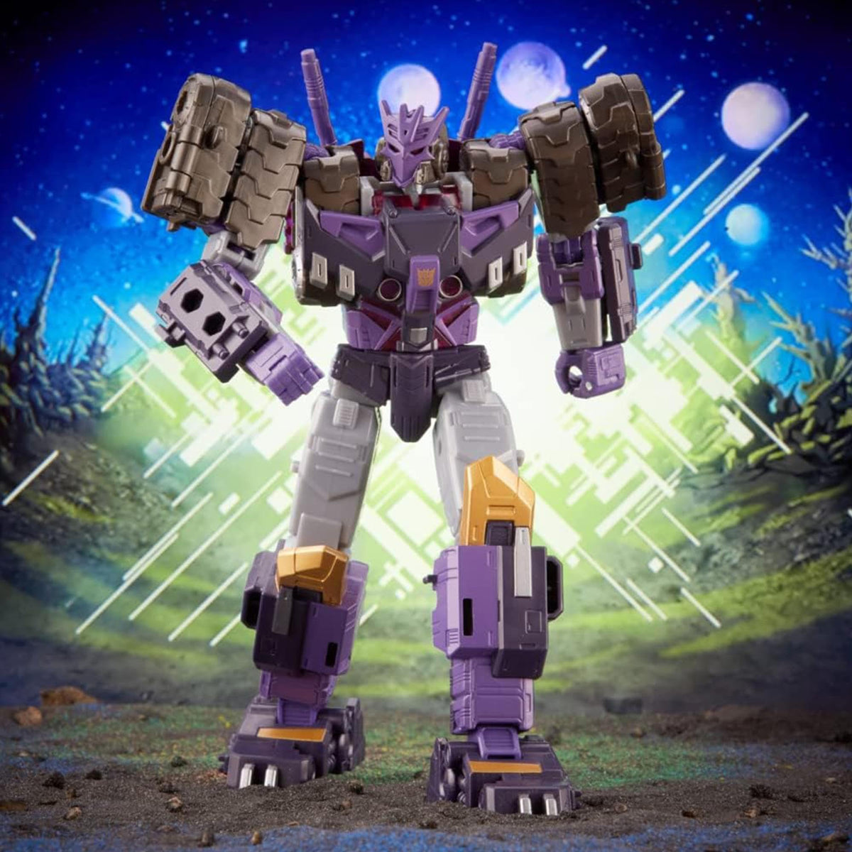 Transformers Tarn tank-mode transformation for dynamic battles.