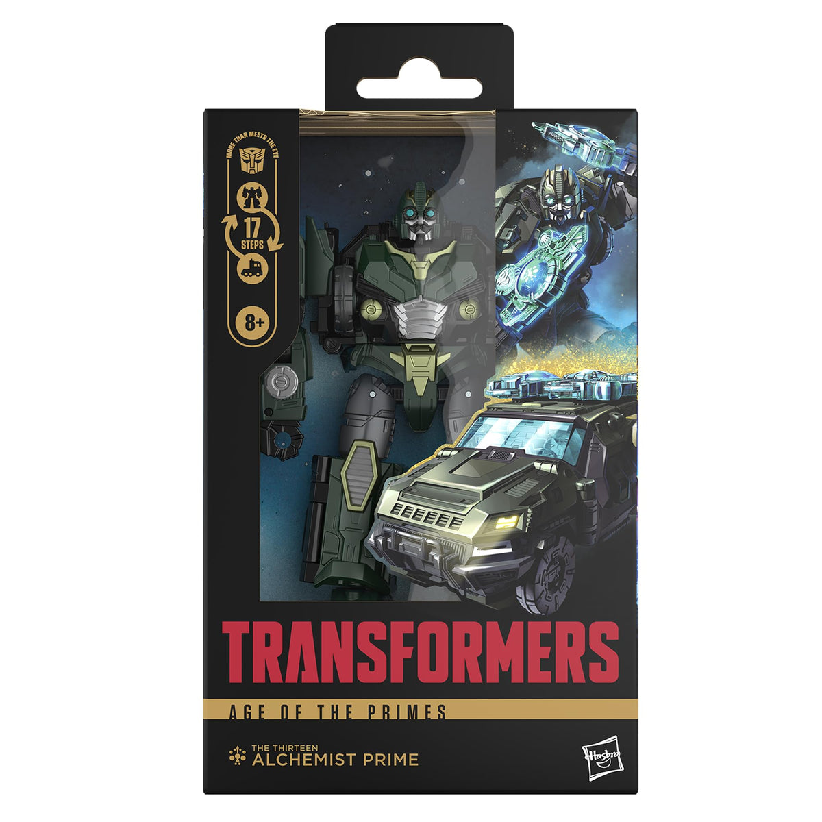 Compact display-ready pose for Transformers fans and collectors.