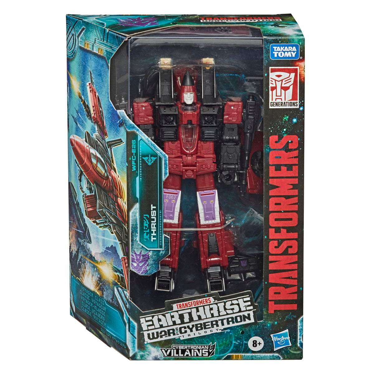 Transformers Thrust robot mode with poseable limbs for dynamic play