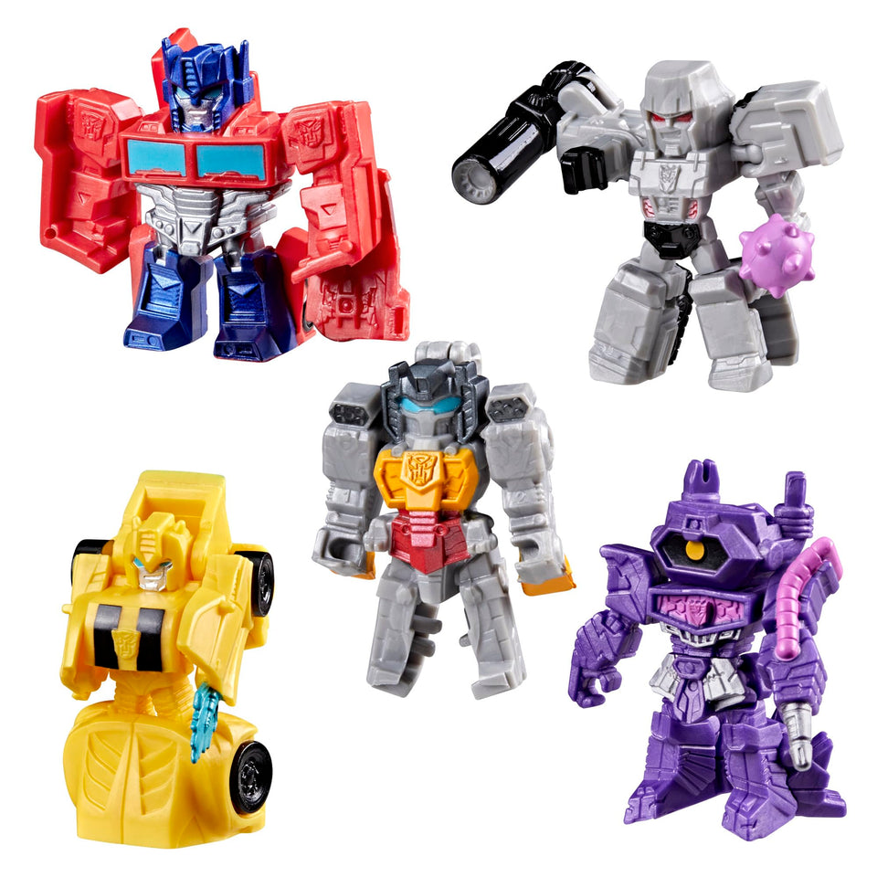 Transformers Tiny Turbo ECOMM Pack front card display promotes collectible appeal and quick access.