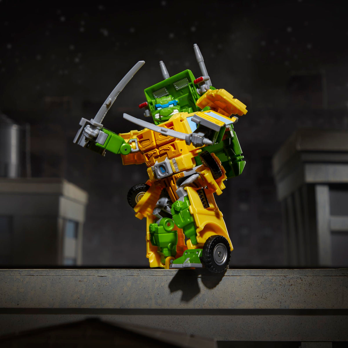 Transformers x TMNT Party Wallop Michelangelo head for customization