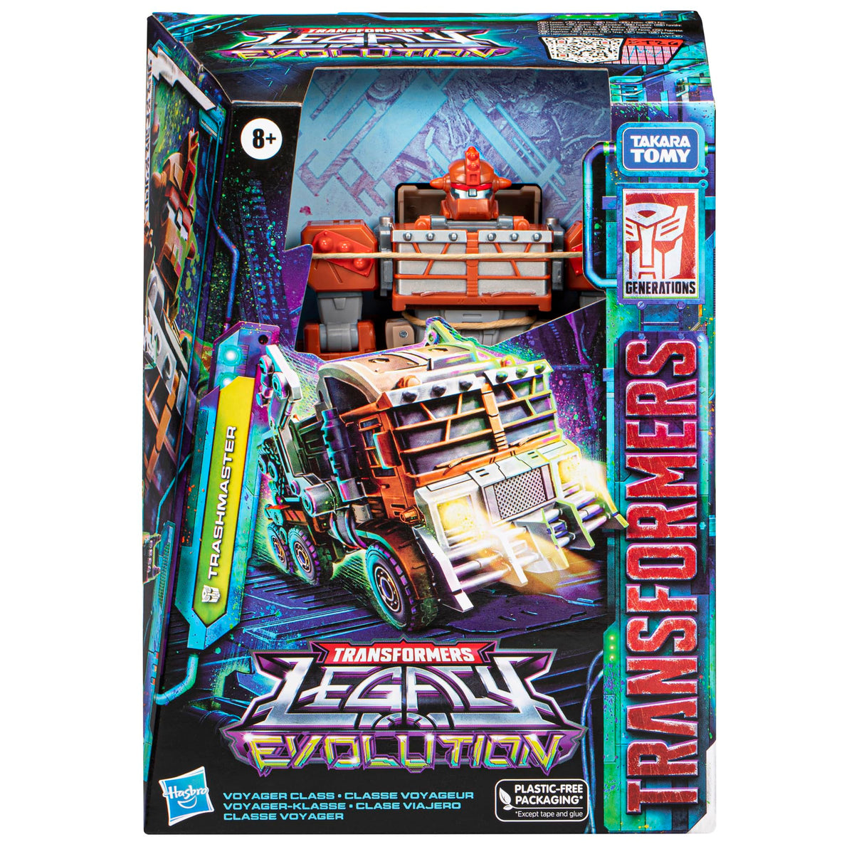 Transformers Trashmaster in waste-disposal truck mode ready for action-packed battles.