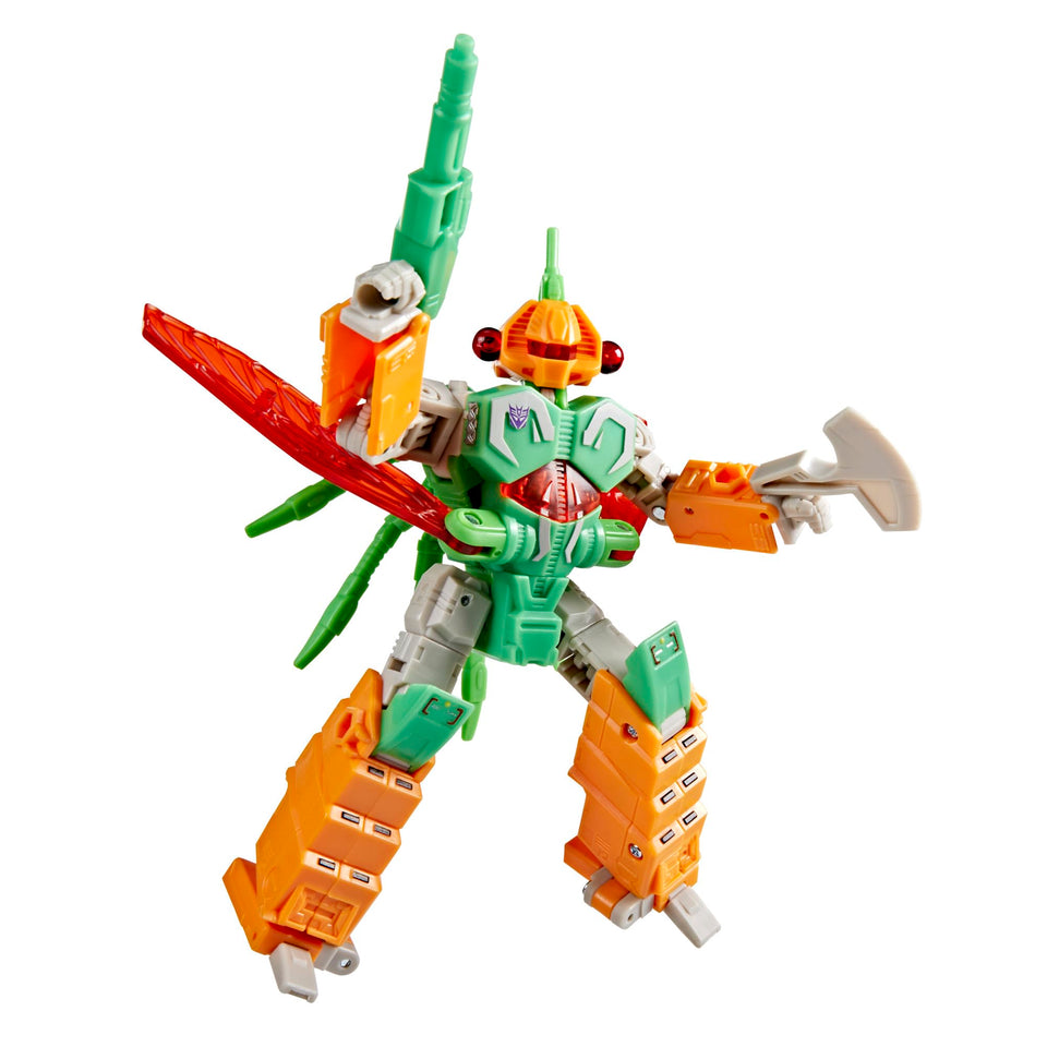 Transformers Venin deluxe figure in robot mode with poseable joints for display and play.
