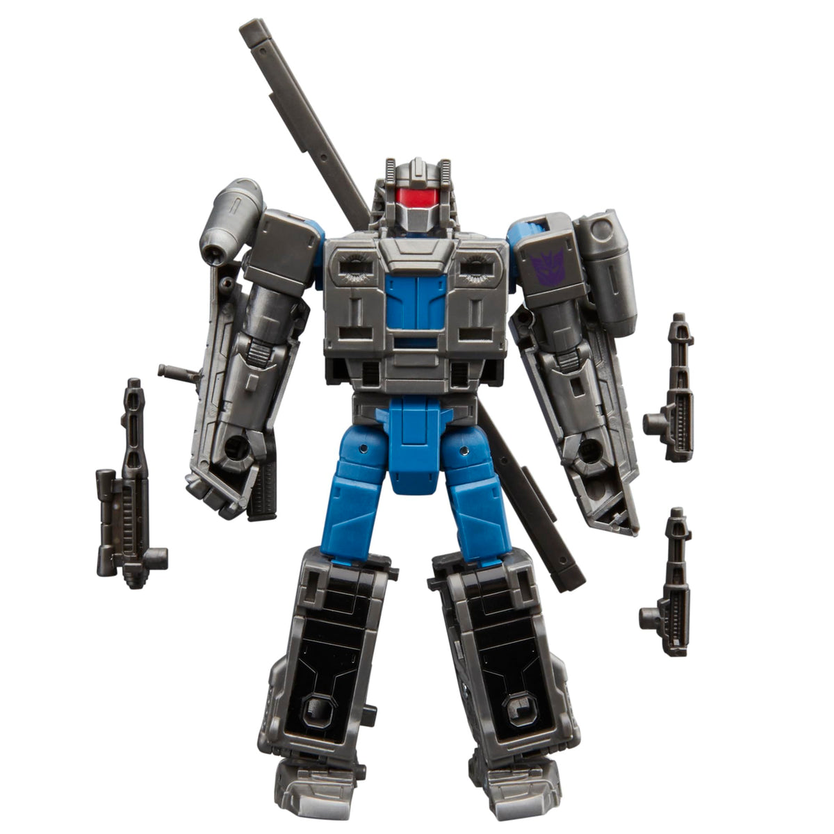 Transformers Vortex articulated joints enable flexible action poses for display.