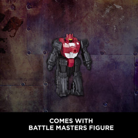 Transformers WFC-S26 Blaster accessories and Fire Blast effect boost play value
