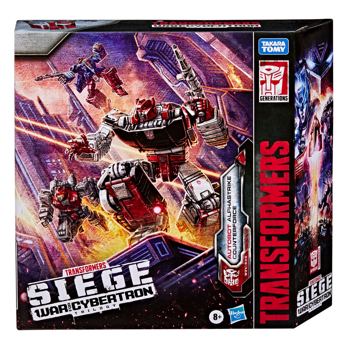 Transformers WFC-S26 Covert Clone Sideswipe robot-to-vehicle conversion in action