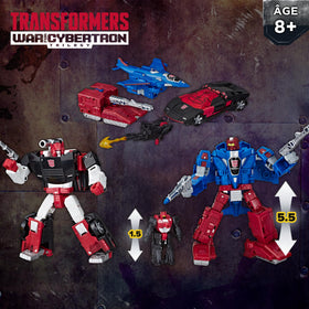 Transformers WFC-S26 Figure articulation enables dynamic poses for display