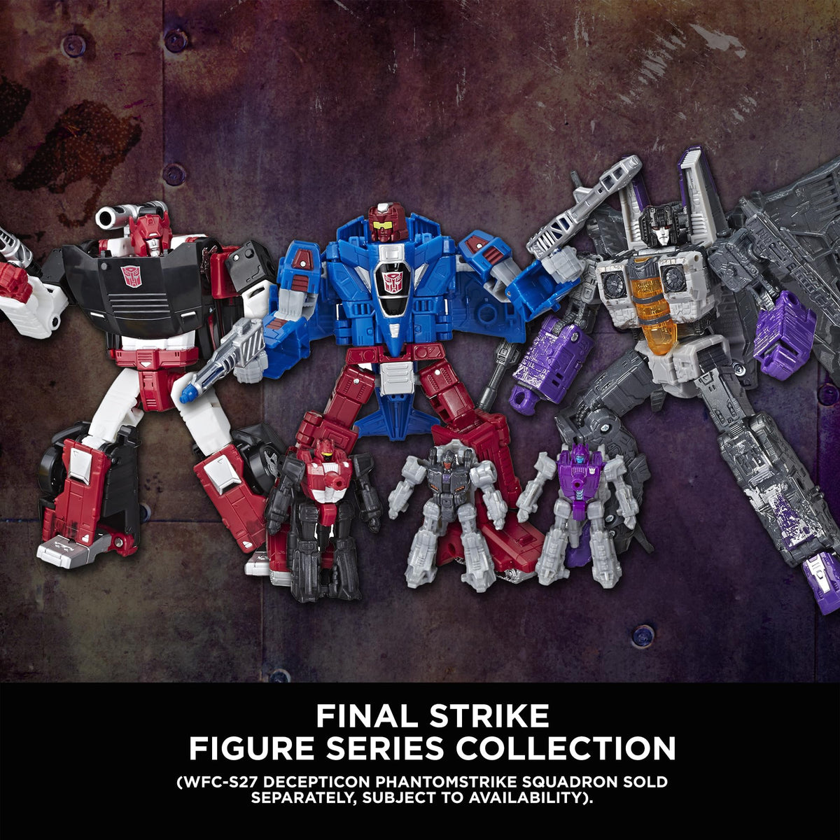 Transformers WFC-S26 Slamdance tank mode display in Autobot Grand Slam style