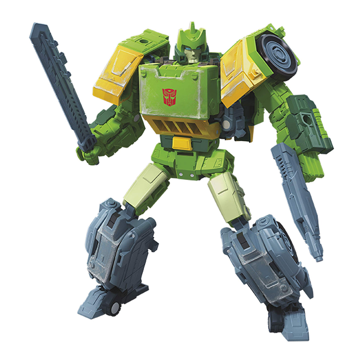 Transformers WFC-S38 Autobot Springer in robot mode for dynamic display.