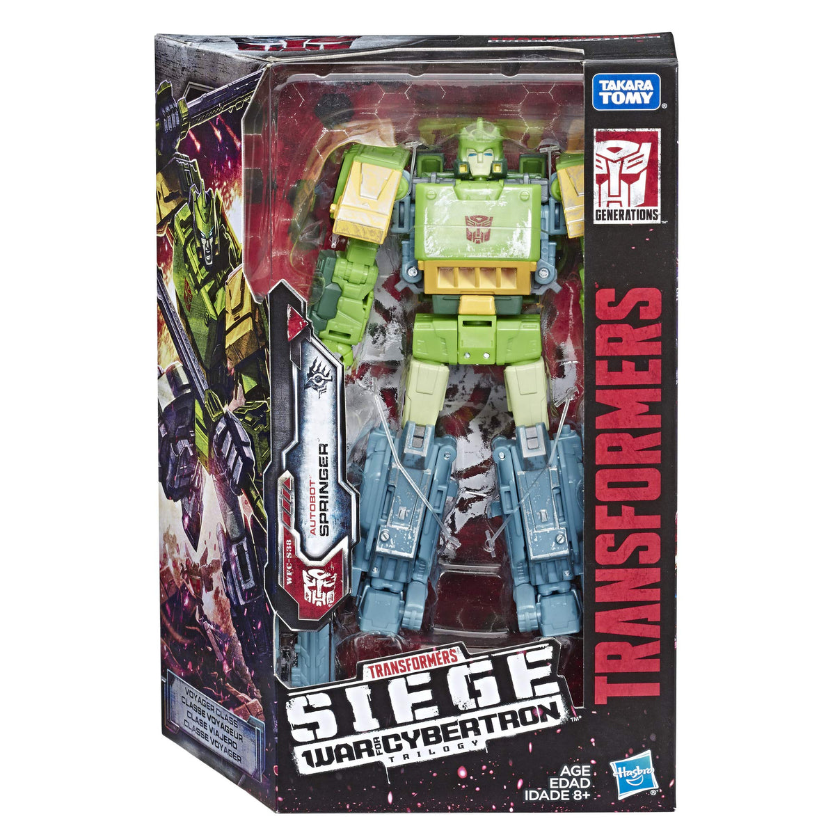 Transformers WFC-S38 Autobot Springer in vehicle mode, versatile display option.