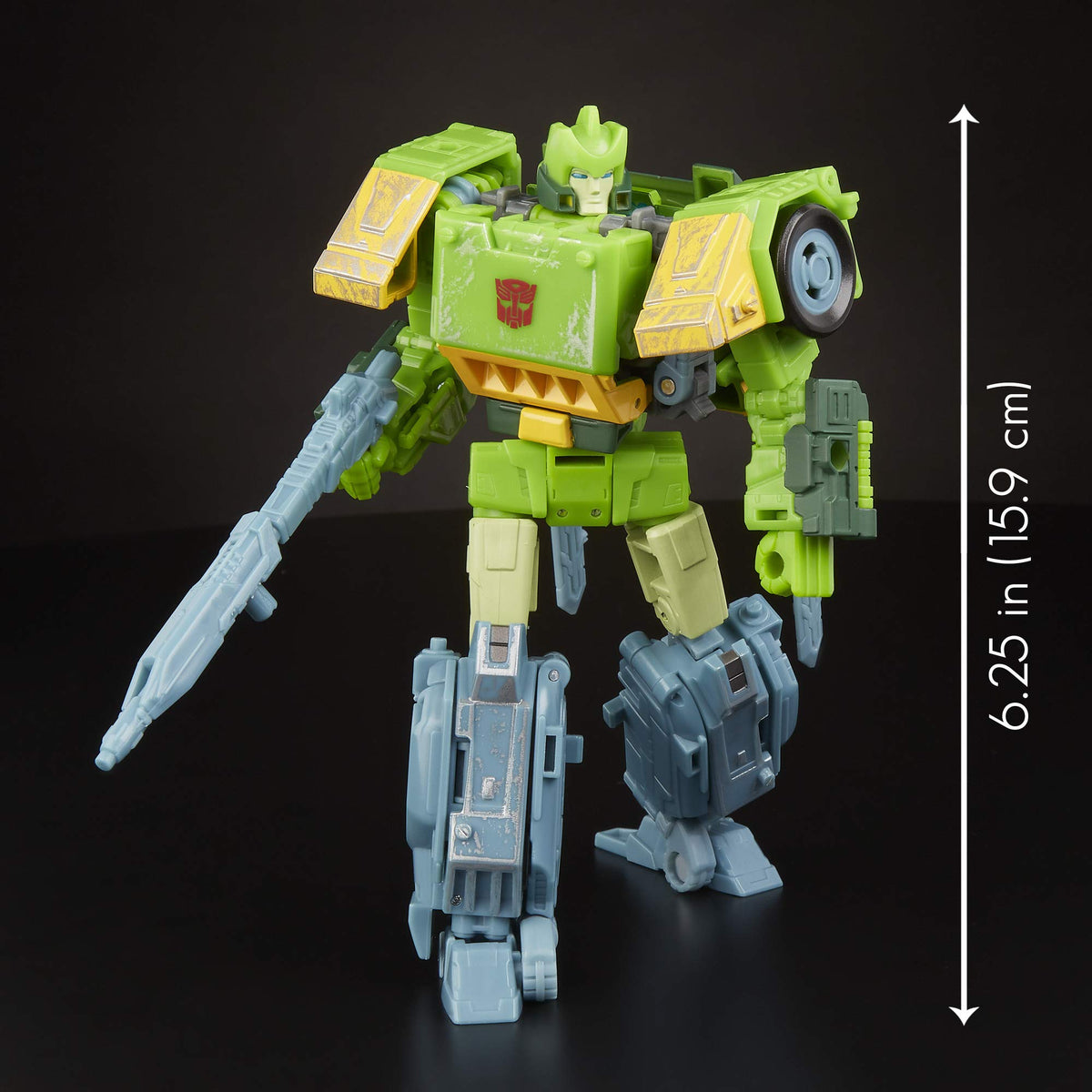 Transformers WFC-S38 display pose ready for collectable display.