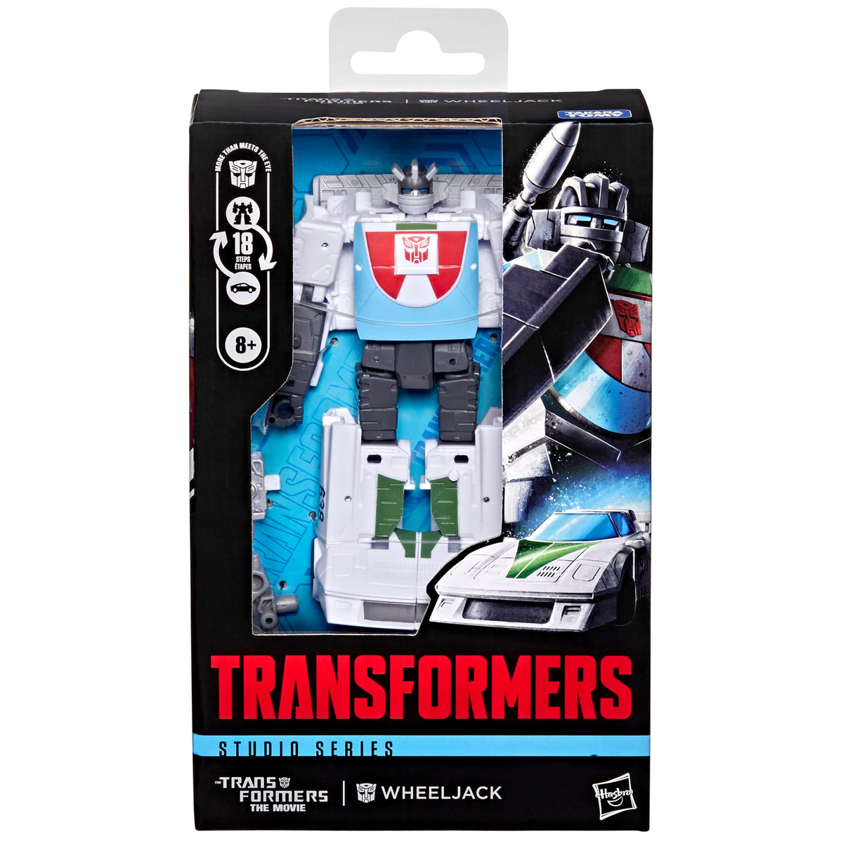 Wheeljack car mode ready for dynamic play and display.
