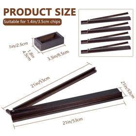 Tratizari ergonomic pusher design fits the palm for comfortable grip
