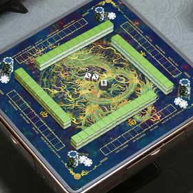 Tratizari Mahjong Mat multi-scene use suitable for cards, chess, dominoes.