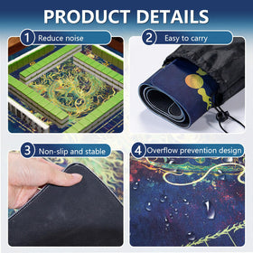 Tratizari Mahjong Mat portable bag for easy storage and transport.