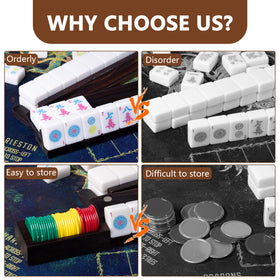 Tratizari multi-game use suitable for dominoes and Mexican Train