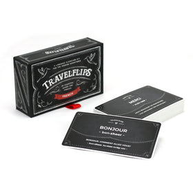 Travelflips cards with phonetic guides for pronunciation practice