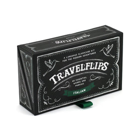 Travelflips Italian Flashcards are age-inclusive for learners of all ages.