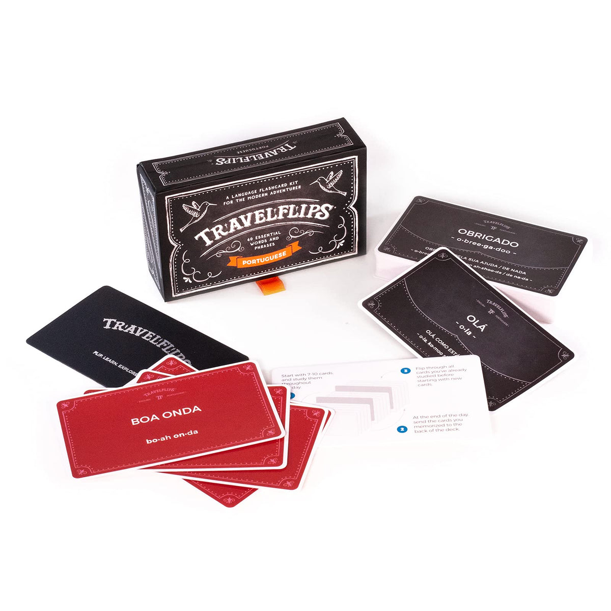 Travelflips sturdy portable box for learning on the go