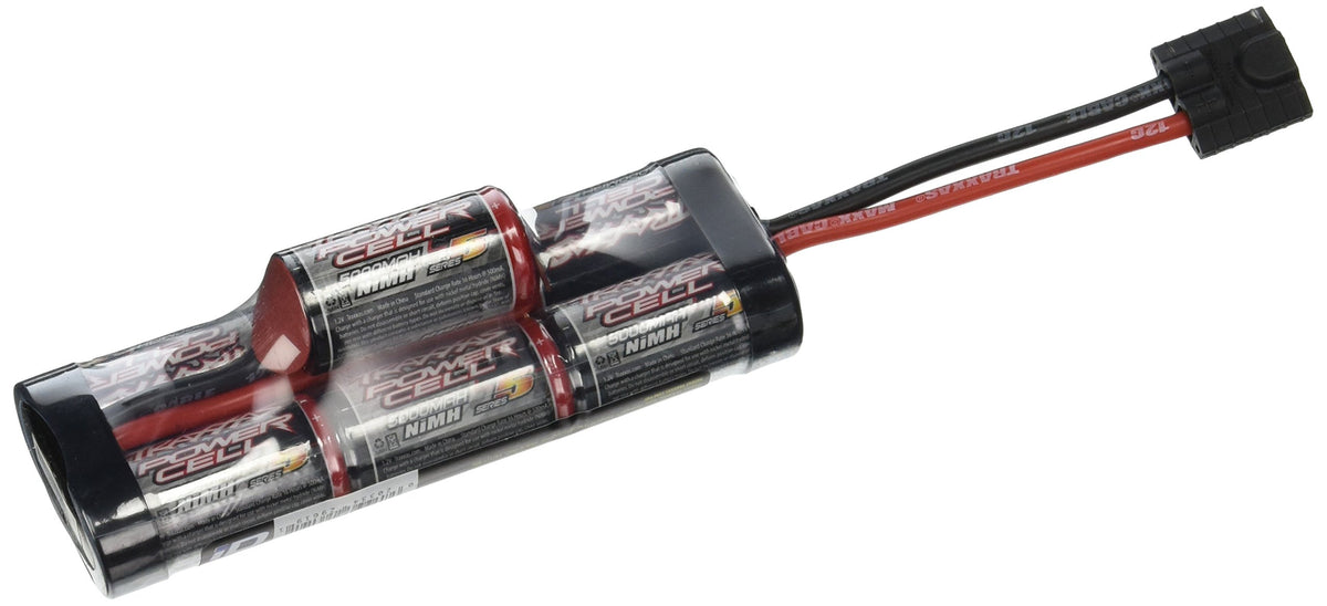 Traxxas 2961X Power Cell 5000mAh battery offers longer runtimes and peak power.
