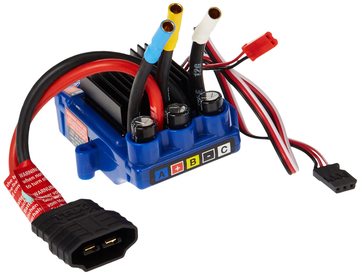 Traxxas 3355R Velineon VXL-3s training mode toggle aids beginners