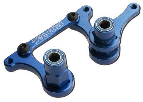 Traxxas 3743A blue drag link for smooth turns.