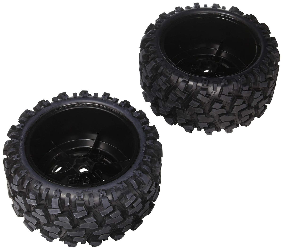 Traxxas 7772X X-Maxx tires image with foam inserts for steady handling and grip.