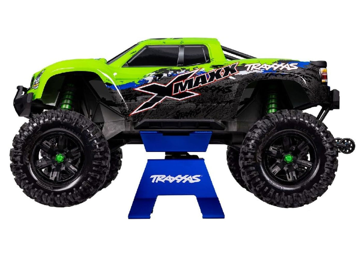 Traxxas 8796 blue RC stand durable aluminum construction