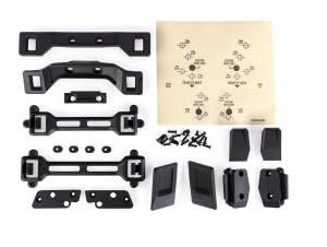 Traxxas Slash 4x4 rear mounts and latches included for secure, easy body installation