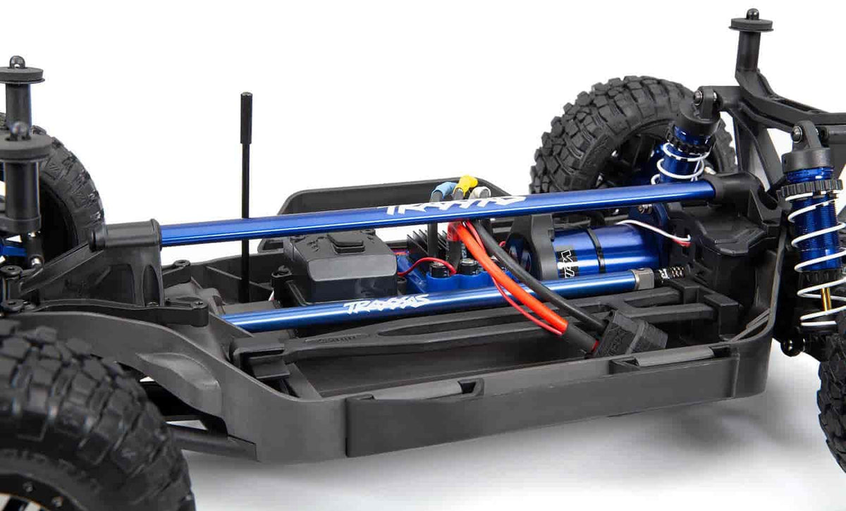 Blue brace kit with mounting hardware for quick repairs