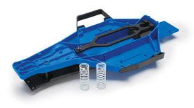 Traxxas Low-CG front shock springs and battery hold-down secure components for better control