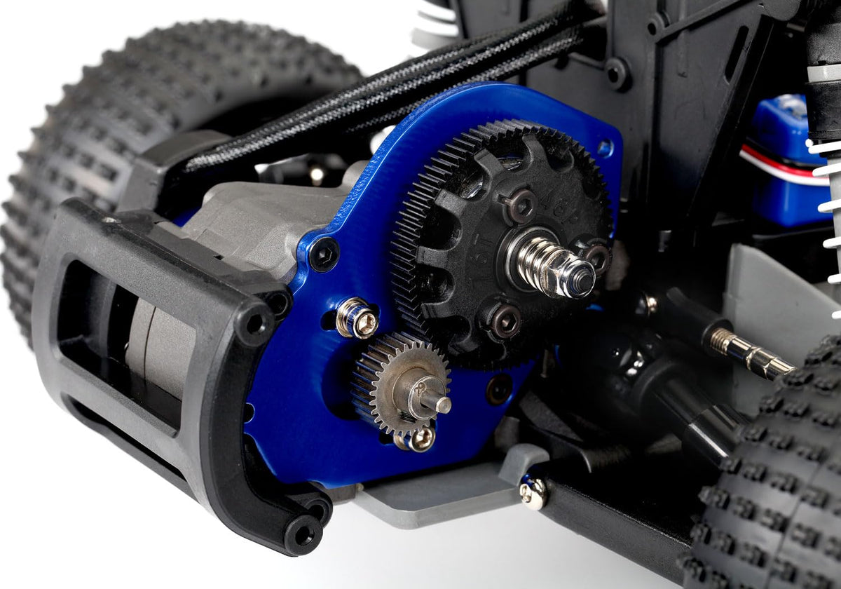 Traxxas Magnum 272R transmission, precise performance and durable gearing for RC setups.