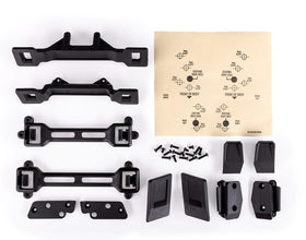 Traxxas Slash 2WD body conversion kit front clipless mount for secure, quick body changes.
