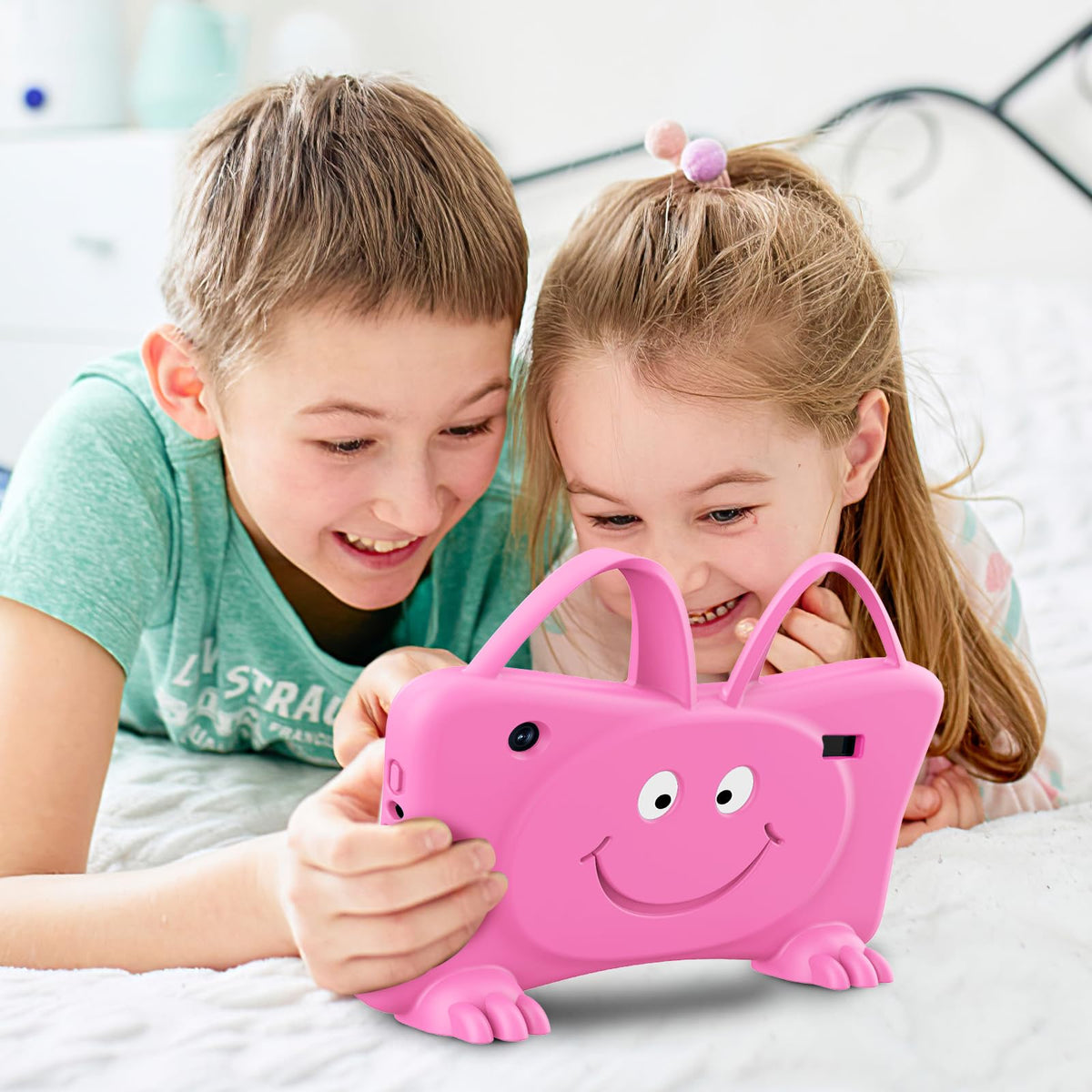 Trayoo Kids Tablet with preloaded educational apps for offline learning