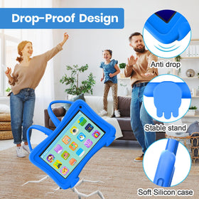 Trayoo tablet in parental control mode for tailored screen time.