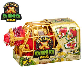 Treasure X Dino S2 treasure vessel and slime add suspense