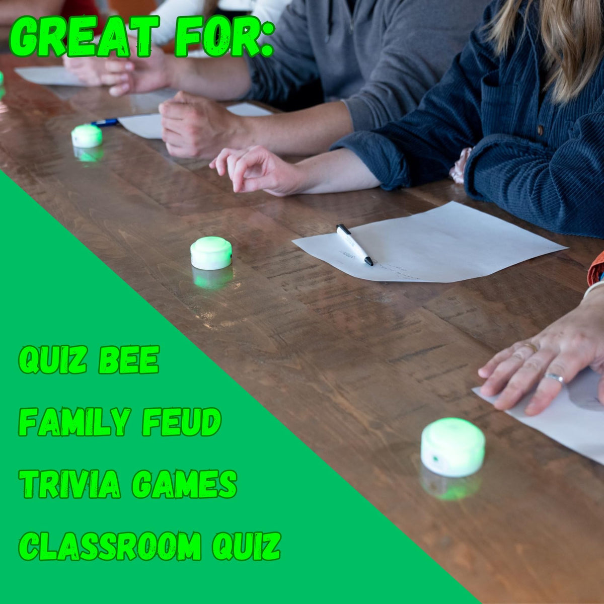 Trebisky classroom quiz session boosts student engagement and review.
