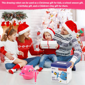 TREEFIA drawing robot durable construction for long-lasting family use.