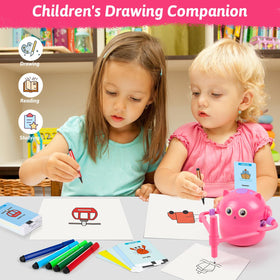 TREEFIA drawing robot starts instantly with no app needed.