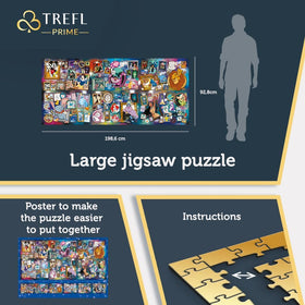 Trefl Disney 9000-piece puzzle poster included to guide assembly