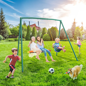 Trekassy belt swing with soft EVA seat for comfy, secure fun.