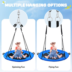 Trekassy heavy-duty hanging straps ready for secure tree or swing-set attachment