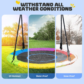 360-degree rotation feature for versatile swinging experiences.