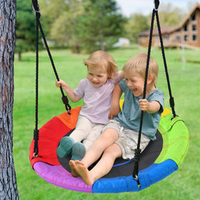 Outdoor Trekassy family swing suitable for kids and adults.