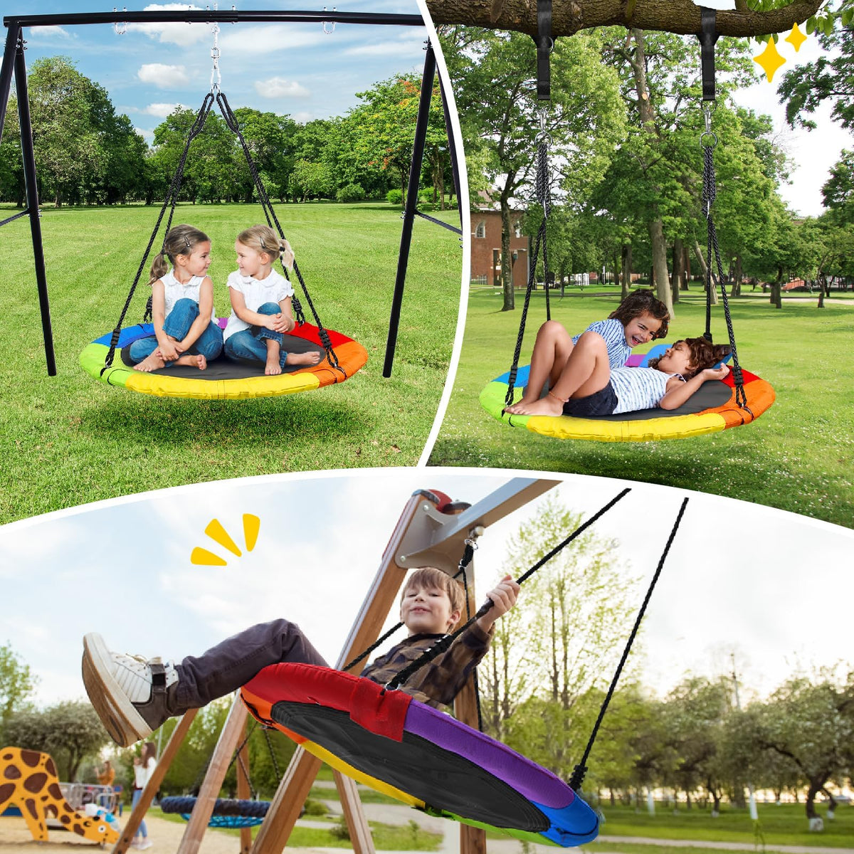 Trekassy two tree hanging straps included for versatile mounting