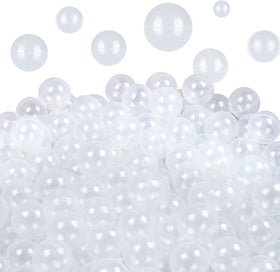 TrendBox 100 Ocean Balls transparent pack for ball pit play and visibility.